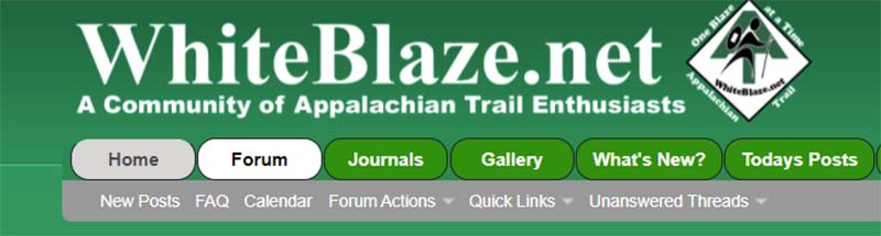 whiteblaze backpacking forum
